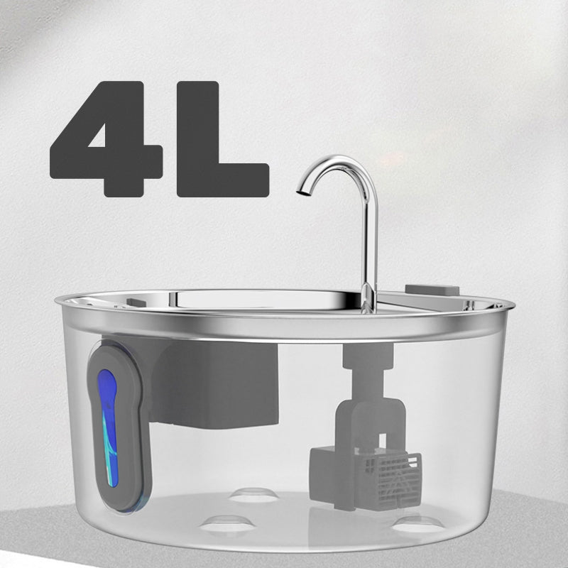 Pawtive Stainless Steel Pet Fountain