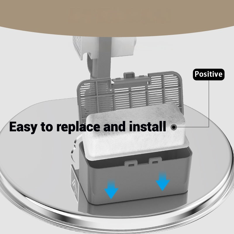 Pawtive Stainless Steel Pet Fountain